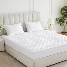 SS ART mattress protector king size, 40cm deep mattress protector, soft king size mattress protector,150 x 200 mattress topper kingsize bed