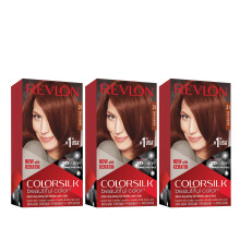 Revlon Permanent Hair Color Permanente Haarfarbe Colorsilk mit 100 % Grauabdeckung, ammoniakfreies Keratin und Aminos   uren, 31 Dark Auburn, 4,4 o