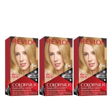 REVLON Colorsilk Wundersch  ne permanente Haarfarbe mit 3D-Gel-Technologie und Keratin, 74 Mittelblond, 3 St  ck