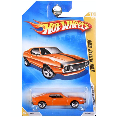 Hot Wheels Hot Wheels 2009-016/190 AMC Javelin AMX New Models 1:64 Scale
