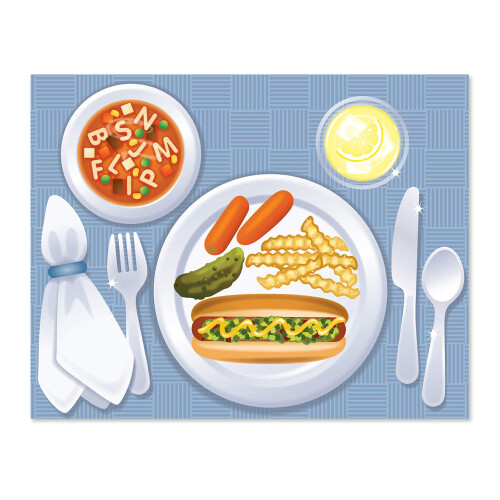 Melissa & Doug Melissa & Doug Αυτοκόλλητο Πακέτο - Δημιουργία Γεύματος, 225+ Αυτοκόλλητα Φαγητού 2