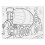 Melissa & Doug Melissa & Doug Jumbo Μπλοκ Ζωγραφικής: Οχήματα - 50 Σελίδες Λευκού Χαρτιού (11 x 14 ίντσες) 3
