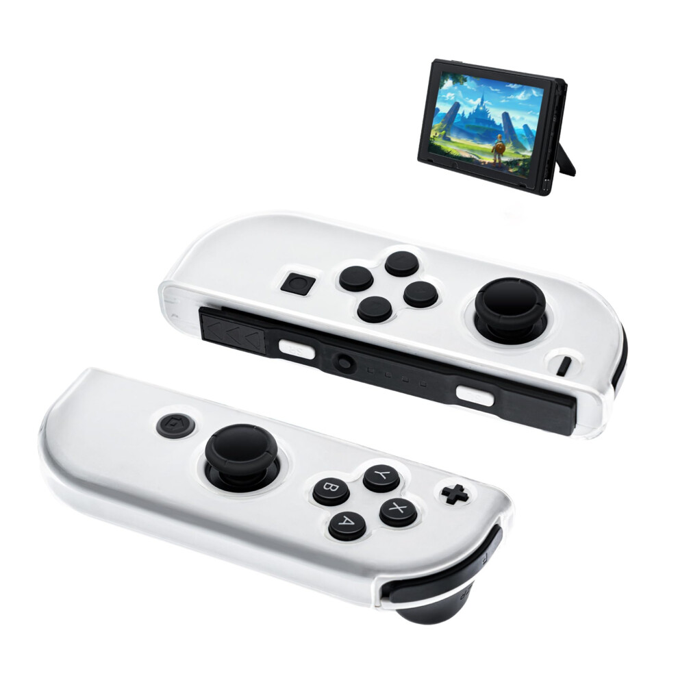 Mcbazel Durable Transparency Tpu Protective Cover Case For Ns Switch Joy-Con Controllers- 1 Pair 4895232001941