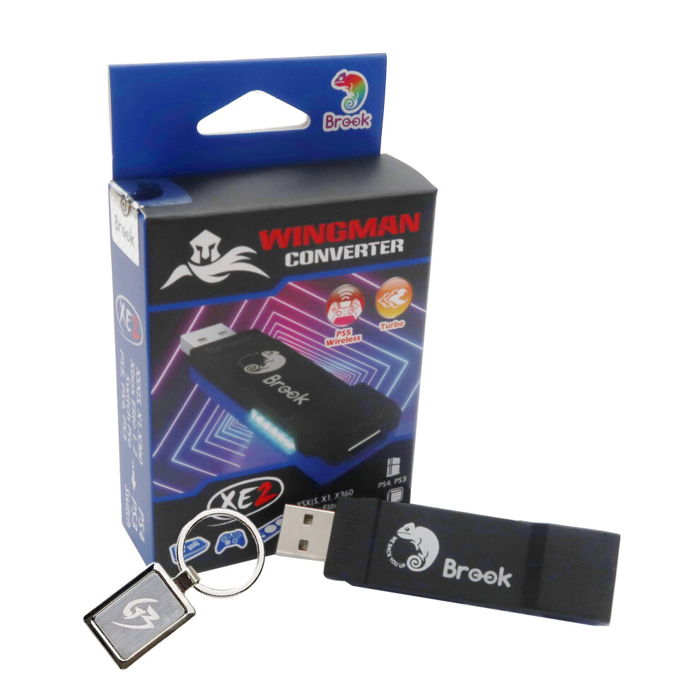 Photos - Gamepad Mcbazel Brook Wingman XE2 Super Converter Supports Xbox Series S/X/Xbox 360/Xbox One/PS5/PS4/PS3/Switch Pro Controllers on P