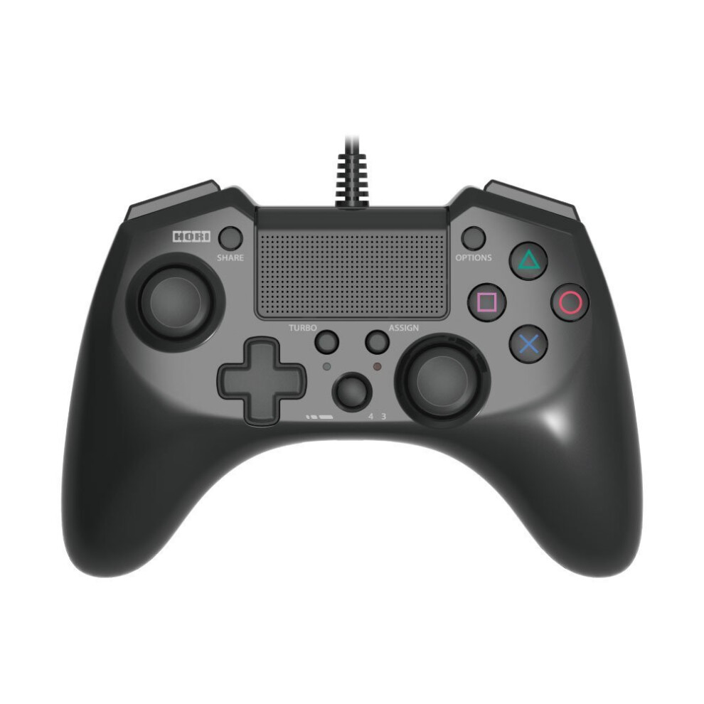 Hori Pad 4 Fps Plus Wired Controller Gamepad For Ps4 Ps3 Black 4961818023673