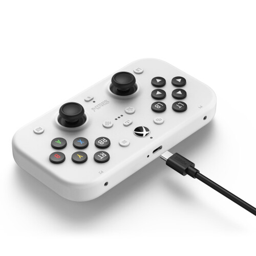 8BITDO Lite SE 2,4-GHz-Funkcontroller, Weiß 2