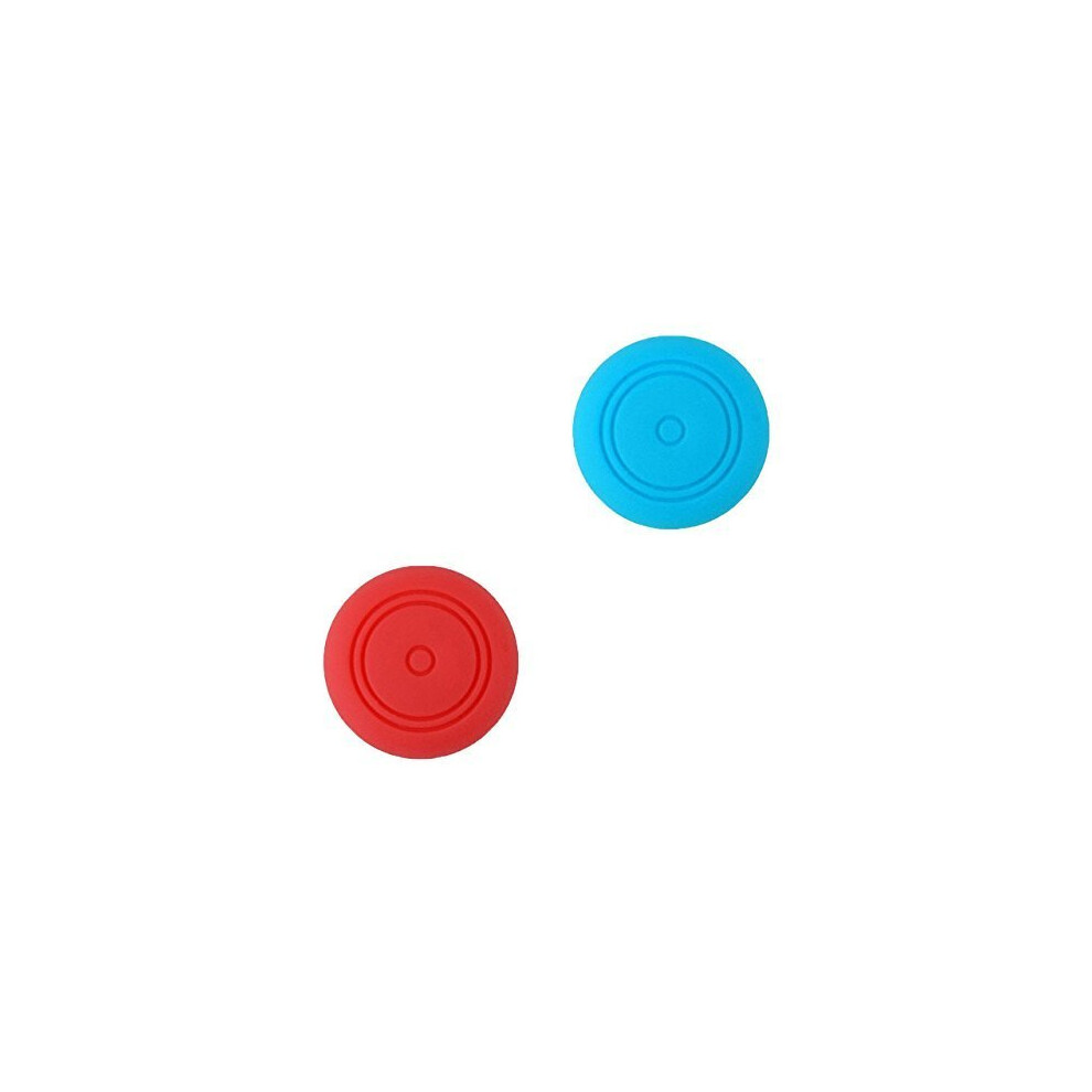 Analog Controller Gamepad Thumb Stick Grips Thumbsticks Joystick Cap Cover For Nintendo Switch Ns Controller Joy-Con (+Blue) Red/Blue 6929101765103