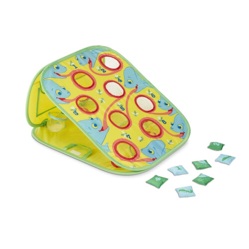 Melissa & Doug Melissa & Doug Sunny Patch Camo Chameleon Bean Bag Toss Action Game