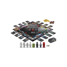 HSbro Star Wars: Mandalorian Monopoly Zberatelsk    ed   cia s retro akcnou fig   rkou Stormtroopera Remnant