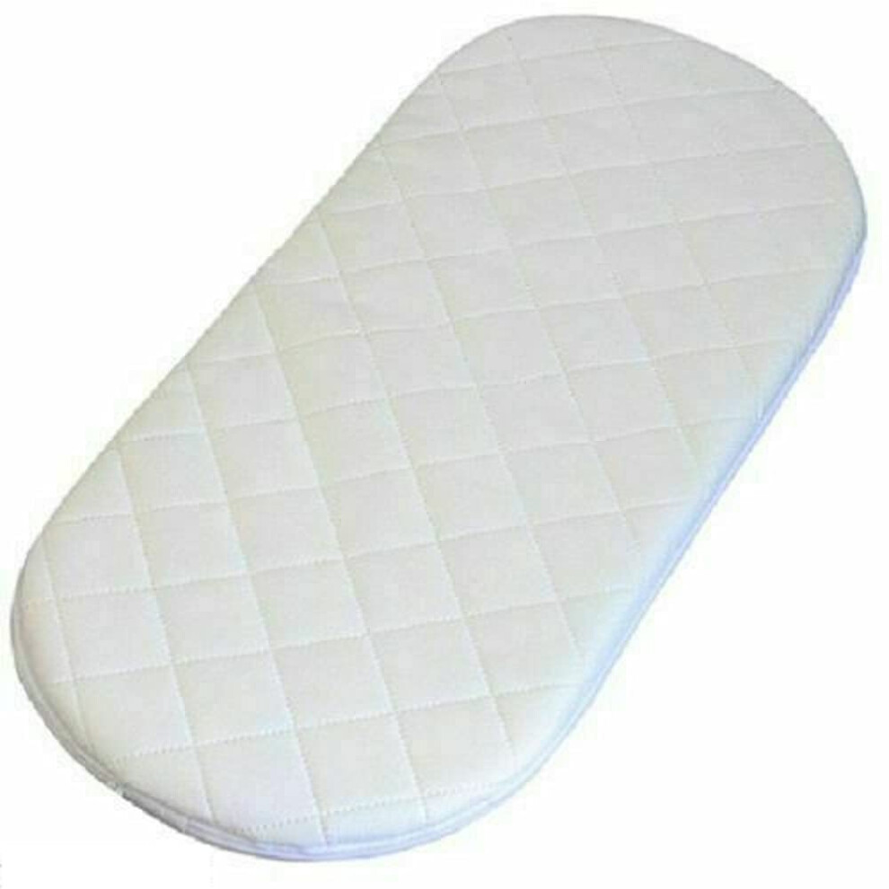 Pinkfairy Microfibre Hypoallergenic Baby Fully Breathable Fit The Boori Oasis Oval Cot 66 X 30 Cm High Density Firm Foam Mattresses For Moses Basket & Pinkfairyz