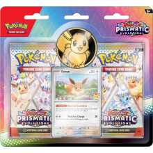 POKEMON TCG: SCARLET AND VIOLET: PRISMATIC EVOLUTIONS ZWEI-BOOSTER-BLISTER