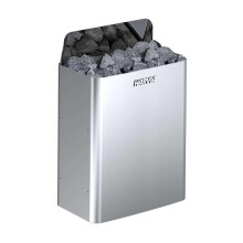 Harvia Sauna Heater THE WALL | 4.5 kW, Black Steel, Indoor, Sauna Room Heater