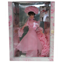 Collection Barbie Hollywood Legends - Eliza Doolittle dans My Fair Lady en robe rose en organza