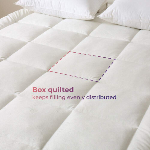 4 Inch Thick Super Soft Mattress Topper - Small Double 1