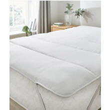 CABIN BED SHORTY SMALL SINGLE "QUILTED" MATTRESS TOPPER (Elasticated) VARIOUS SIZES (27" x 69")