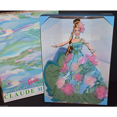 Mattel Poup   e Barbie Mattel Water Lily Claude Monet    dition Limit   e (1997) 1