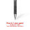 Staples Staples 808005 Postcript rtractable Stydpins Fine Point Black Dozen (18264) 3