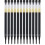 Pilot PILOT Pen Precise V5 RT Υγρού Μελανιού Ανταλλακτικά, Extra Fine Point, 0.5mm, Μαύρο, 12-Pack 1
