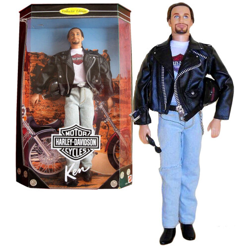 Mattel Κούκλα Ken #1 Harley Davidson Ken από την Mattel