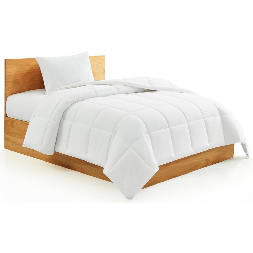 UGG 23741 Danielle Twin Basic Comforter Luxurious Comfy Reversible Durable Wrinkle Resistant Fluffy Soft Premium Polyester Fill Microfiber Comforter D