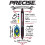 Pilot Pilot Precise V5 RT REFILLABLE & DRACTABLEAble Liquid Ink Rolling Ball Pens Extra Fine Point (0,5 mm) Rd blck 2-pack (26082) 3