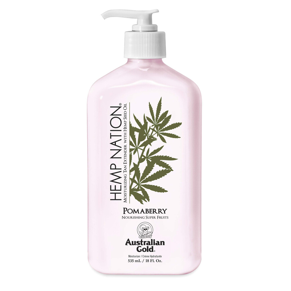 Australian Gold Hemp Nation Pomaberry Tan Extender 18 Ounce