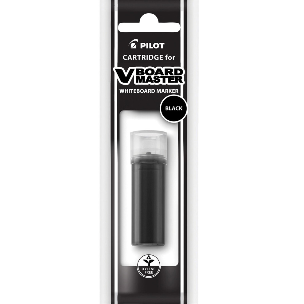 Pilot BeGreen V Board Master Whiteboard Marker Refill Cartridge  Black