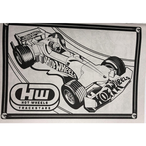 Hot Wheels Hot Wheels g?r efter det Jumbo Color and Activity Book 1