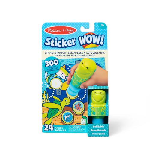 Melissa & Doug Melissa & Doug Sticker WOW! Πακέτο Δραστηριοτήτων 24 Σελίδων με Σφραγίδα Αυτοκόλλητων