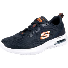 Skechers Men's DYNA-AIR Trainers Blue Navy Mesh Trim NVY 11