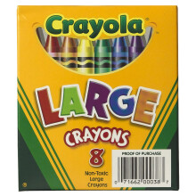 Crayola 8 kpl isoja v rikyni irrotettavalla kannella