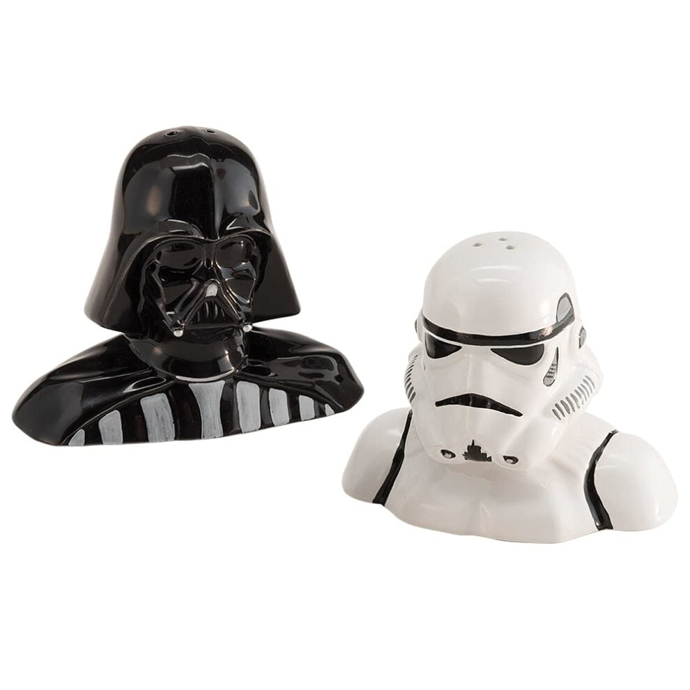 Star Wars Darth Vader & Stormtrooper Keramische Zout- En Peperstrooierset-image