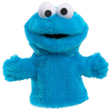Sesame Street Cookie Monster Handpuppe, 23 cm, Spielzeug für Kleinkinder ab 18 Monaten