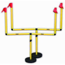 Ensemble de buts de football Franklin Sports pour enfants - Buts ajustables pour terrain - 2 buts inclus - Idéal pour les 4 ans et plus