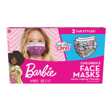 Maschere Faciali Monouso per Bambini, Barbie, 14 pezzi, piccole, Età 2 - 7, Giocattoli per Bambini da Just Play
