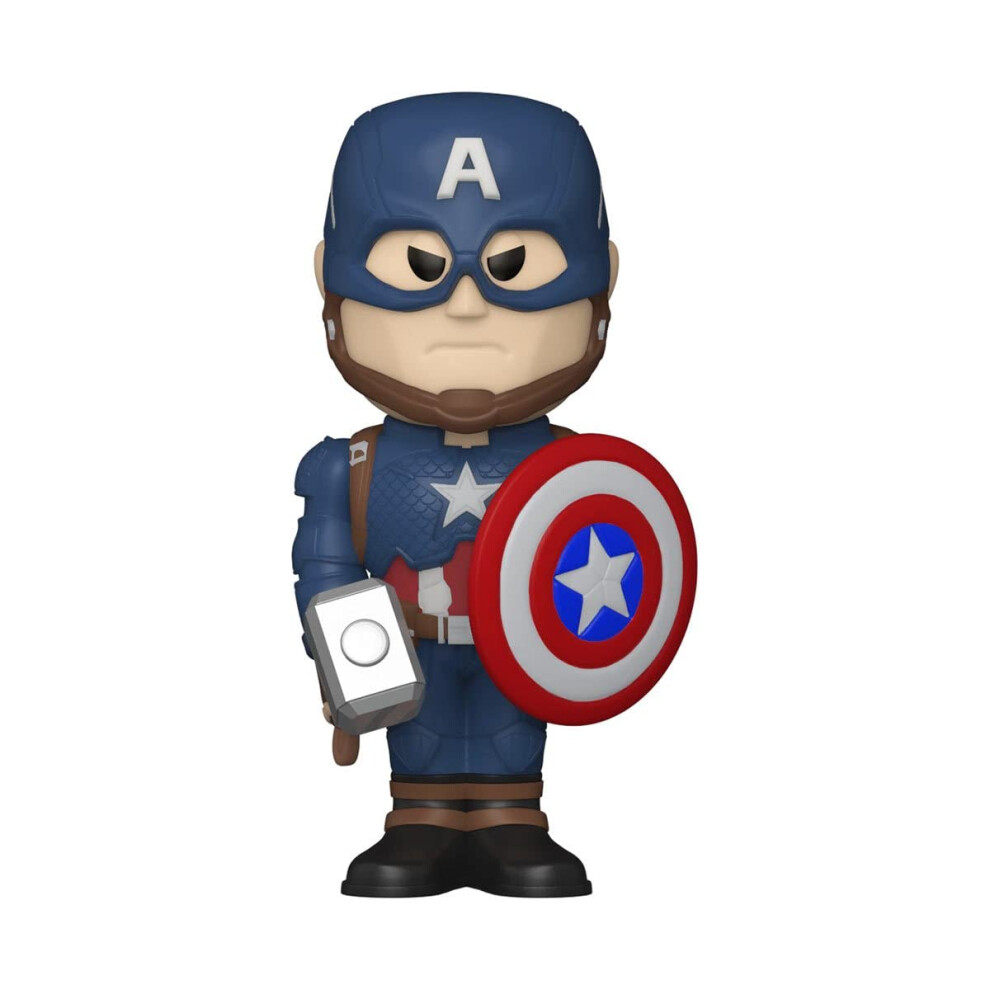 Funko Avengers: Endgame Captain America Vinyl Soda Figure - Entertainment Earth Exclusive