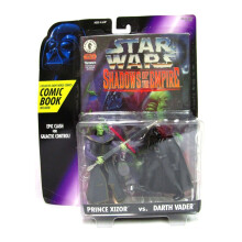 Star Wars Shadows of the Empire - Action figure del Principe Xizor e di Darth Vader da 3,75 pollici
