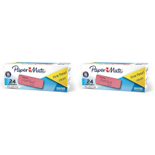 Paper Mate Pink Pearl Erasers Medium 24 Count (2 db-os csomag)