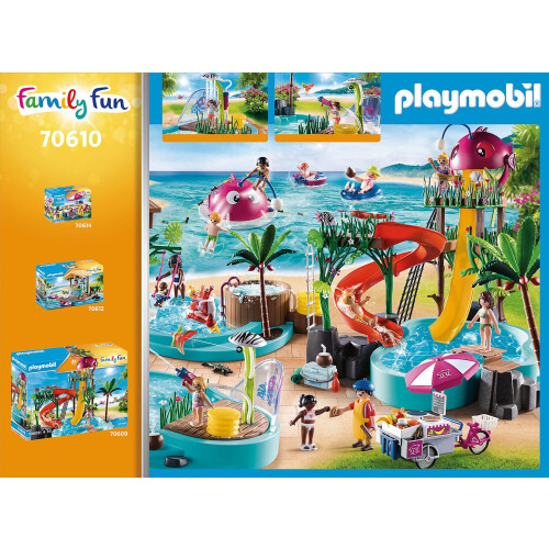PLAYMOBIL Playmobil Small Pool with Water Sprayer 2