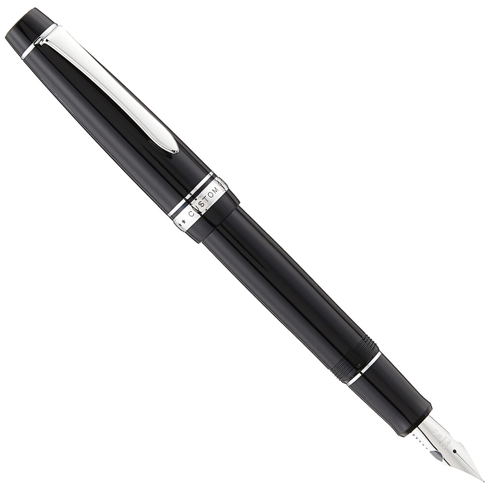 PILOT Custom 912 Fountain Pen  Black Barrel  FA Falcon Nib (71619)