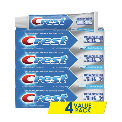Crest Dentifrice Crest Éclaircissant Tartar Cool Mint (Pack de 3)
