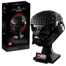 Lego 75343 Star Wars Casque Dark Trooper Collection Wars Pr   sentoir     construire avec logo Set Nane