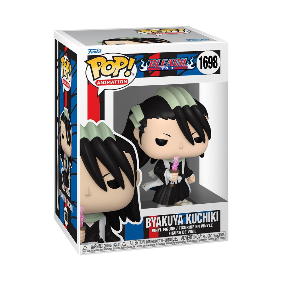 Funko Pop! Animation: Bleach - Byakuya Kuchiki - Figura In Vinile Da Collezione - Idea Regalo - Merchandising Ufficiale - Giocattoli Per Bambini E Adulti - Anime Fans - Figura Per I Collezionisti-image