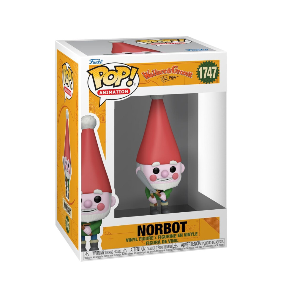 Photos - Role Playing Toy Funko POP Movies: Wallace & Gromit - Norbot - Wallace and Gromit - Collectable Vinyl Figure - Gift Idea - Official Merchandi