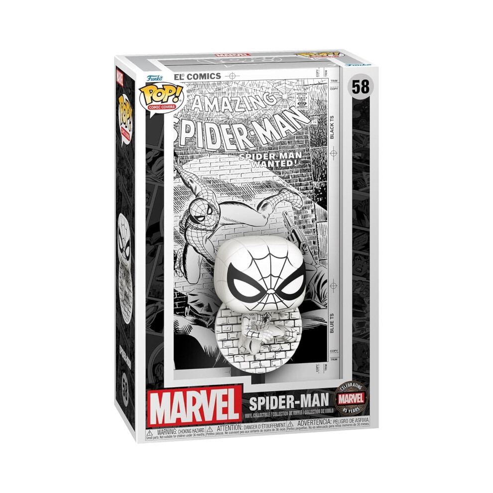 Photos - Action Figures / Transformers Funko POP! Comic Cover: Marvel's 85th - Spider-Man - Spider-Man - Marvel Comics - Collectable Vinyl Figure - Gift Idea - Off 