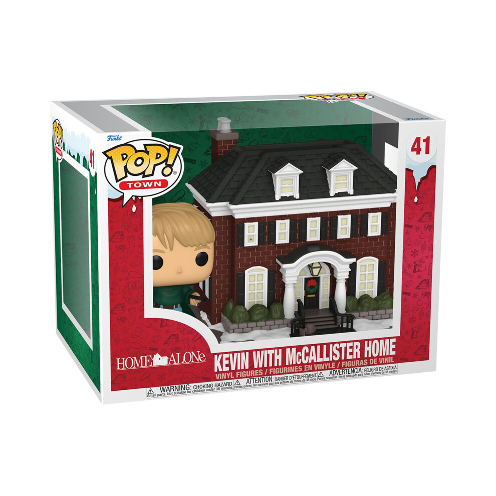 Funko Pop! Town: Home Alone - Kevin With Mccallister Home