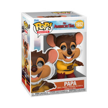 Funko Pop -Filme: American Tail - Papa Mauskewitz - Ein amerikanischer Schwanz - Sammlerstcksfeuer Vinylfigur - Geschenkidee - Offizielle Waren