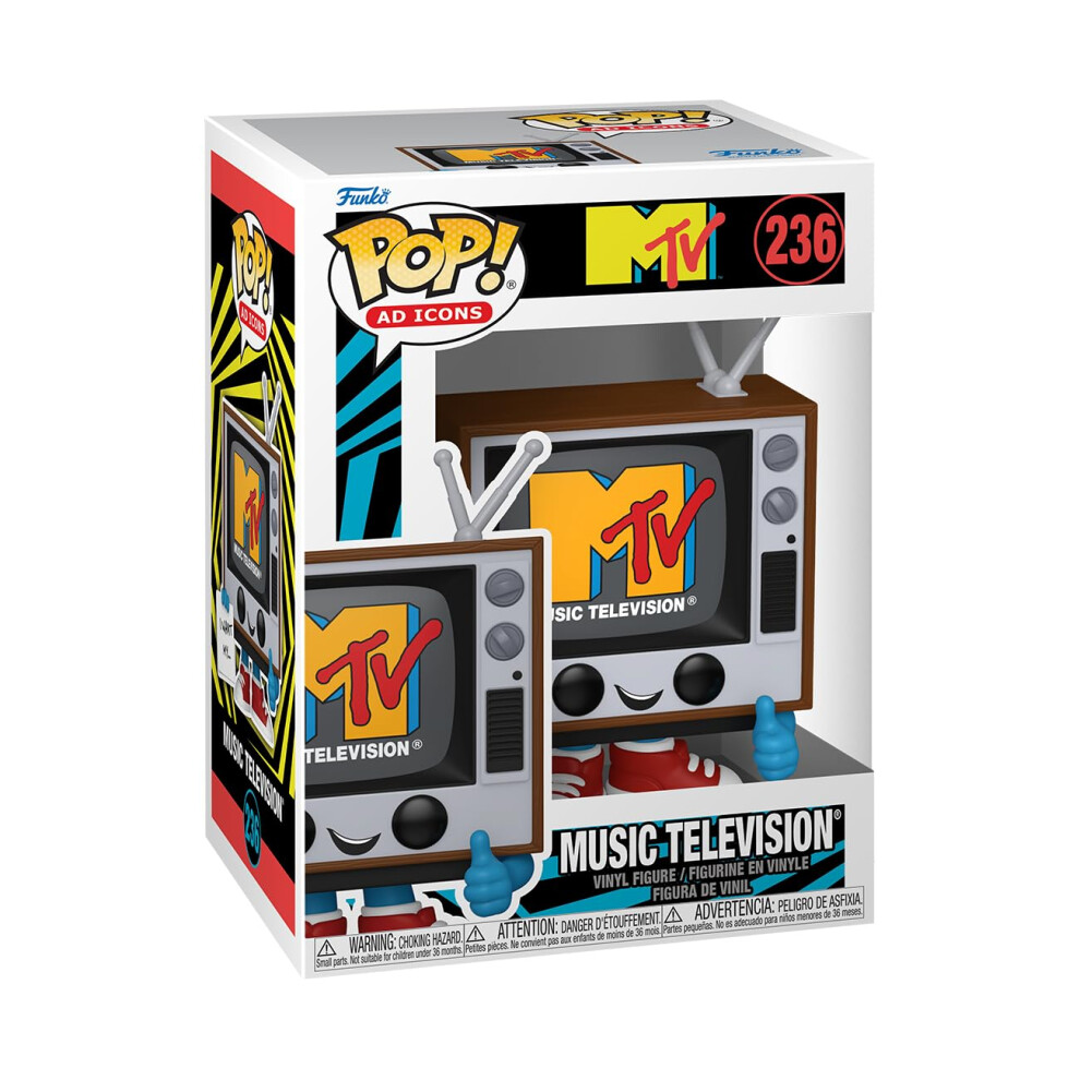 Photos - Role Playing Toy Funko Pop! Ad Icons: MTV - Music Television 82663 