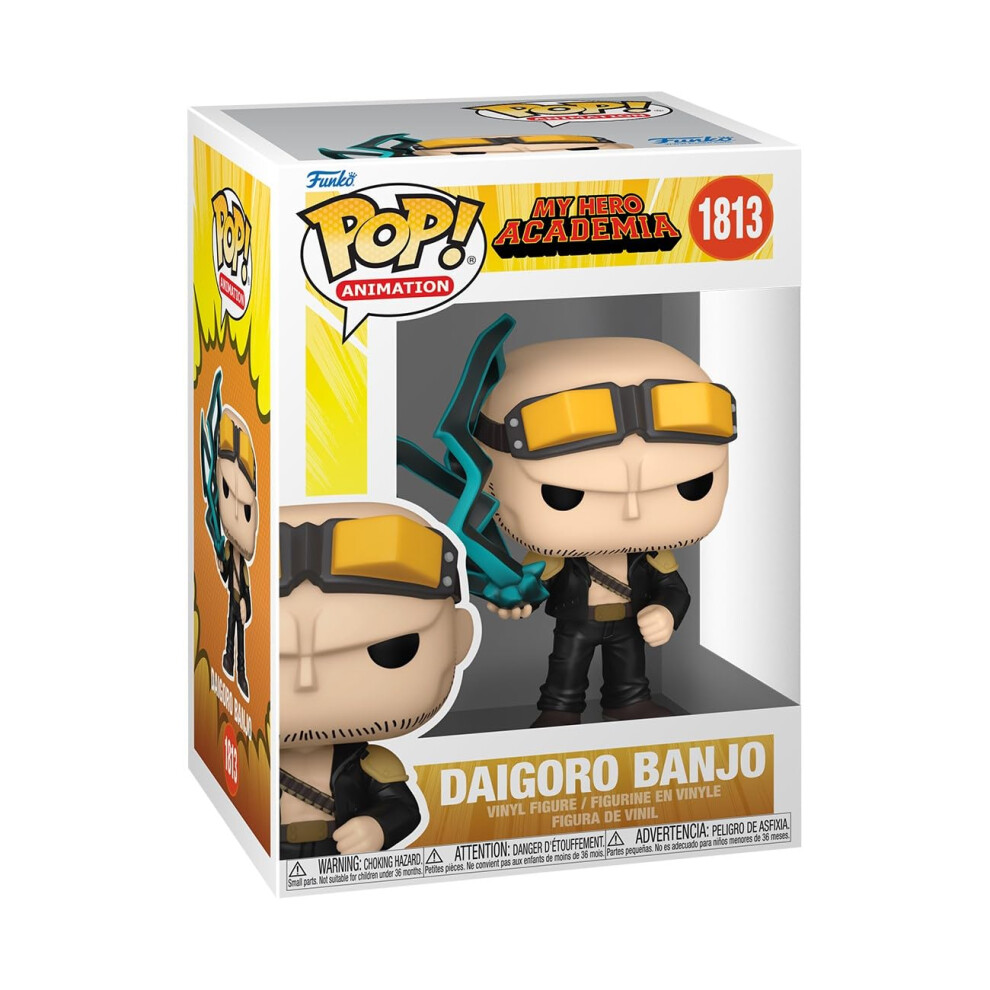 Funko Pop! Animation: Mha - Daigoro Banjo - (Bkwhp) - My Hero Academia - Figura In Vinile Da Collezione - Idea Regalo - Merchandising Ufficiale - Giocattoli Per Bambini E Adulti - Anime Fans-image
