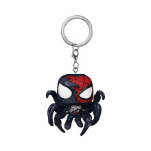 Funko Pop! Keychain: SM2VG - Spider-Man - Advanced Suit 2.0 Symbiote Takeover - Spider-man 2 Video Game Novelty Keyring - Collectable Mini Figure - St